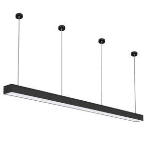 72W CCT Linear LED Pendant — white background