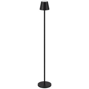 Rechargeable LED Floor Lamp - Black — transparent background