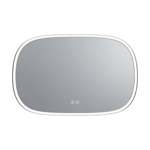 36W Rectangular LED Mirror - Anti Fog — transparent background