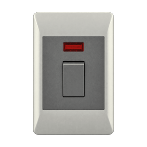 32A Double Pole Isolator - 2x4 — transparent background