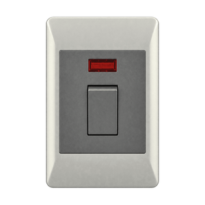 32A Double Pole Isolator - 2x4 — white background
