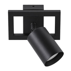 Sammi Black Spotlight - 1 Light — white background