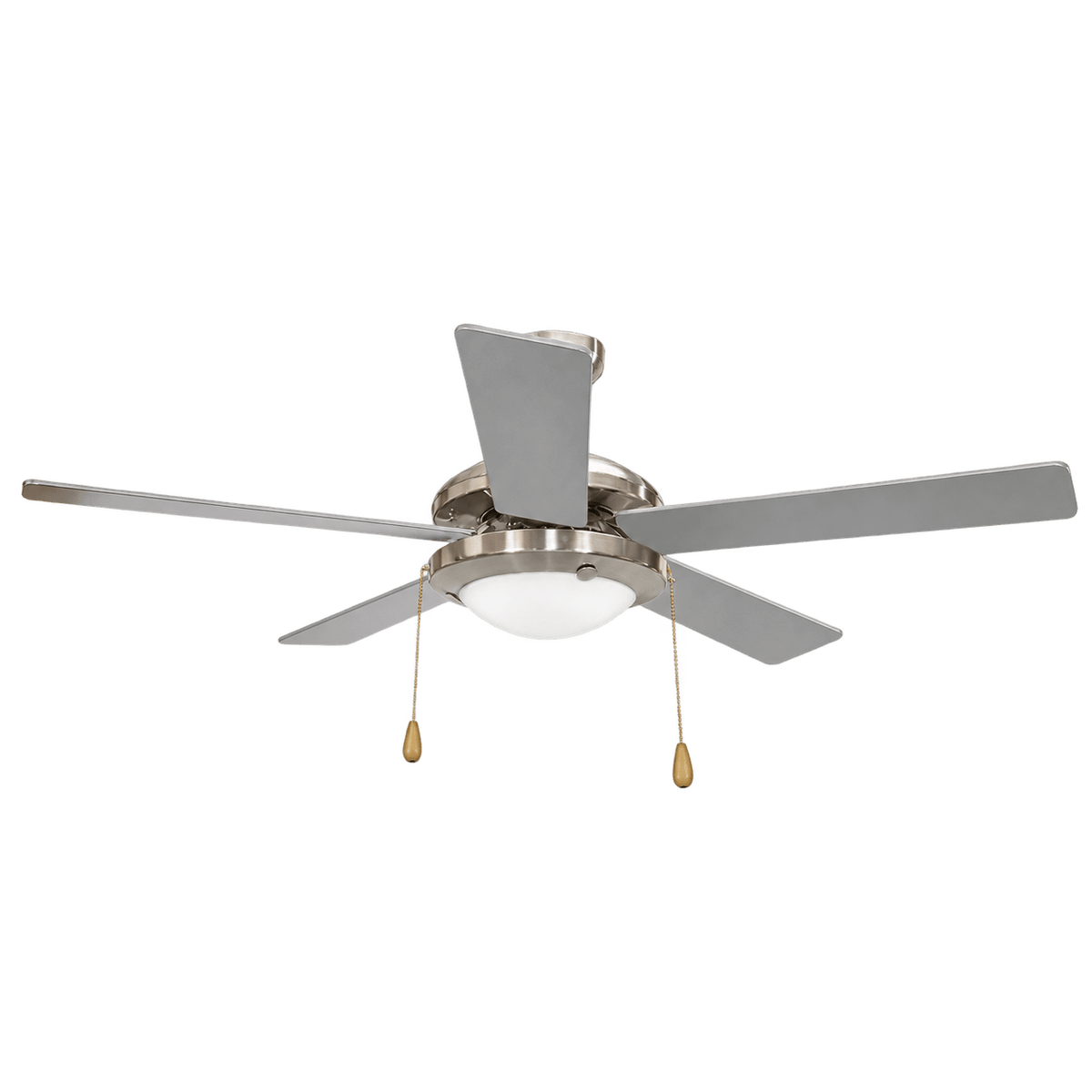Satin 5 Blade Ceiling Fan — transparent background