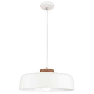 Bekker White Metal Pendant — transparent background