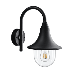 PVC Down Facing Wall Light — white background