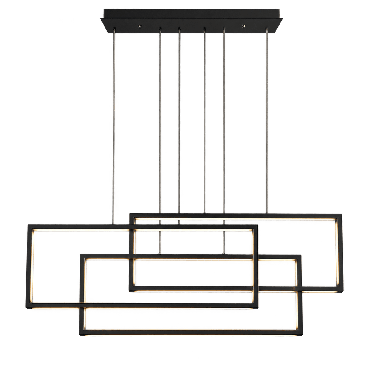 Enigma Horizontal LED Pendant Light — transparent background