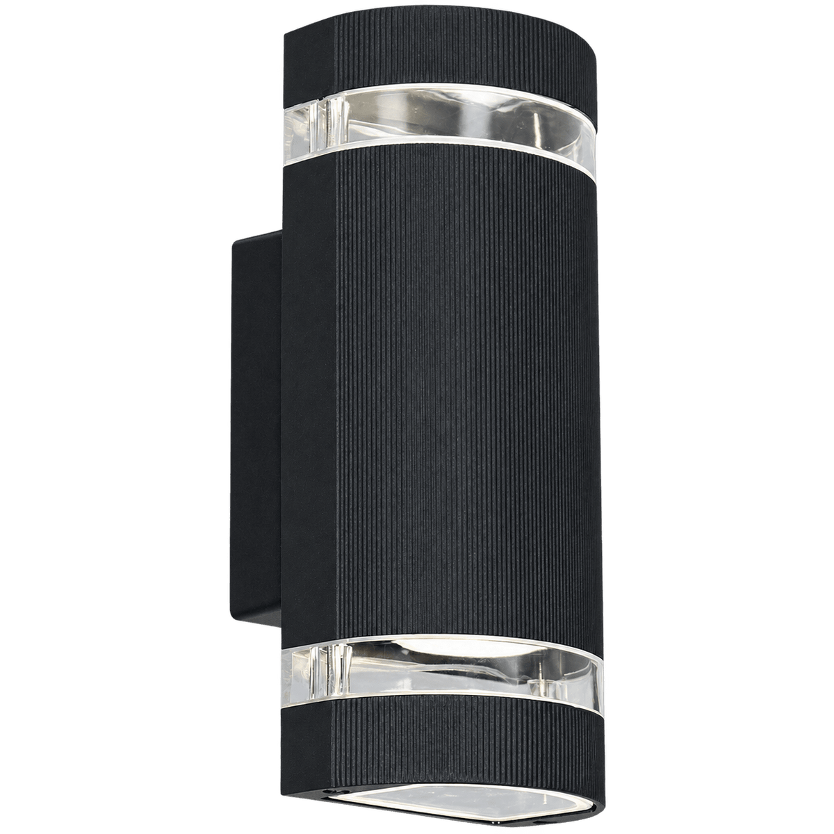 Die Cast Aluminium Wall Bracket with Glass — transparent background