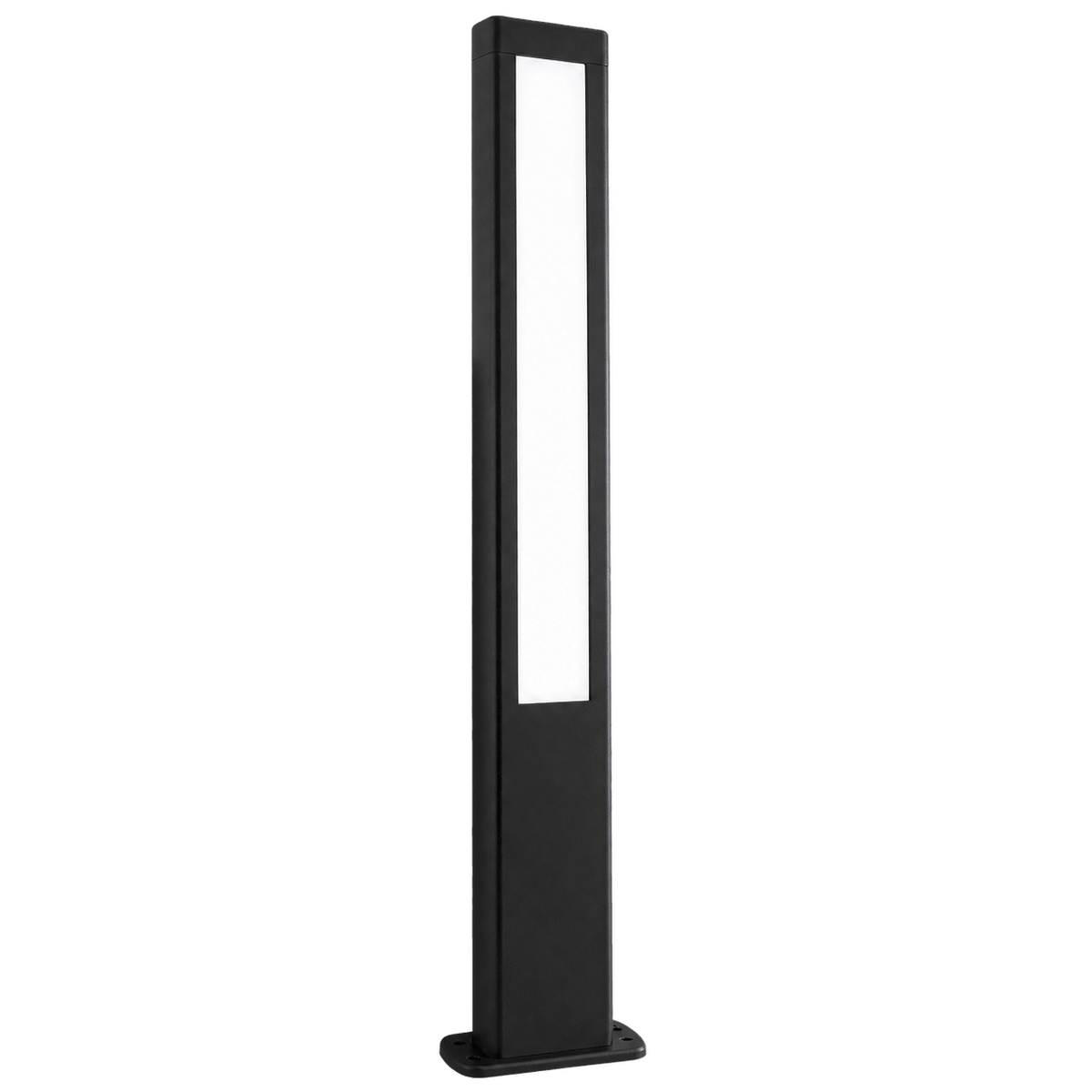 12W Aluminium LED Bollard IP65 — transparent background