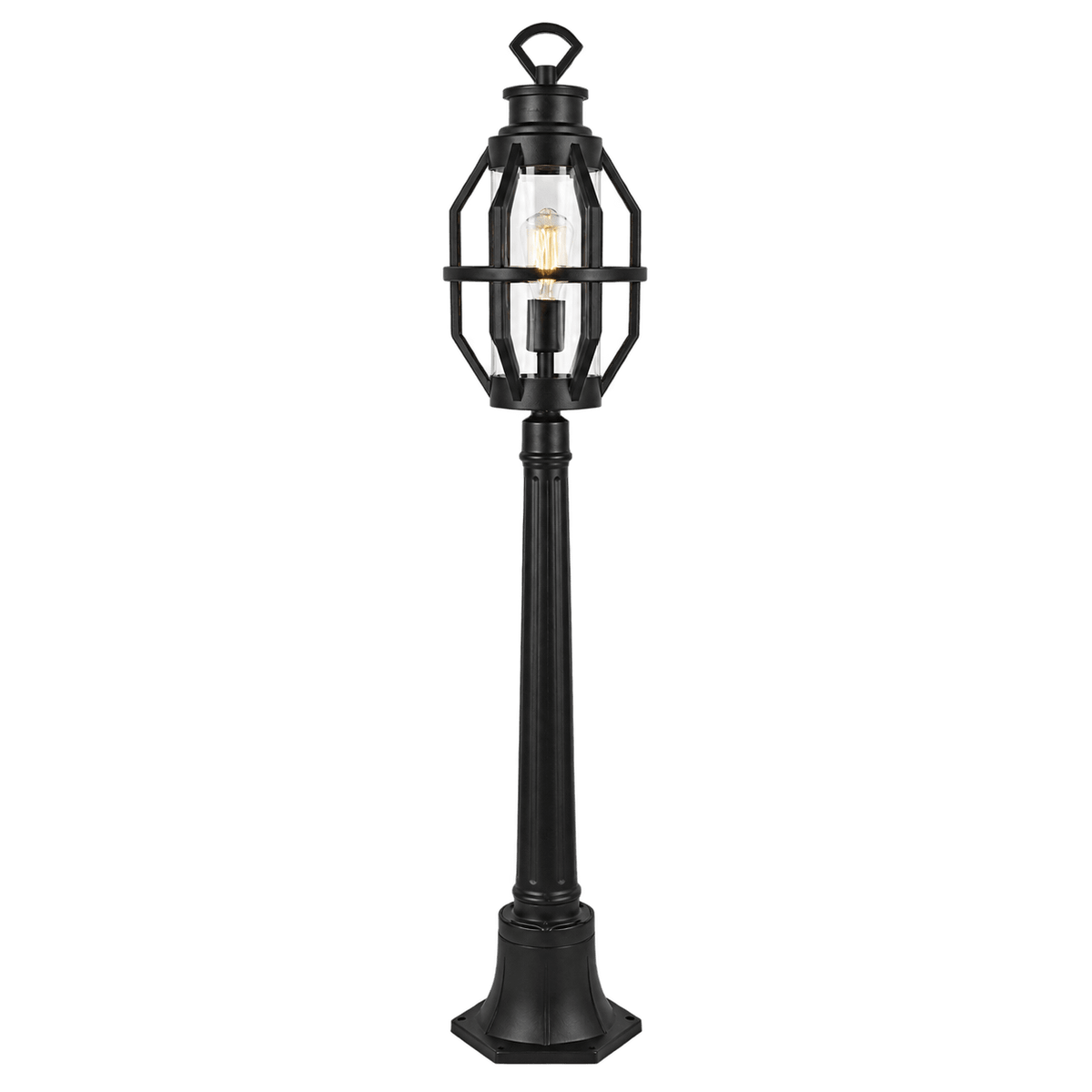 Sey Bollard Light — transparent background