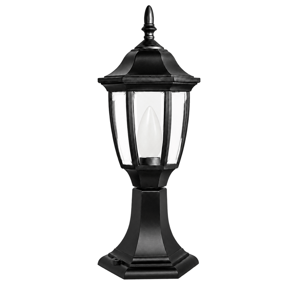 6 Panel Beveled Panel Light — transparent background