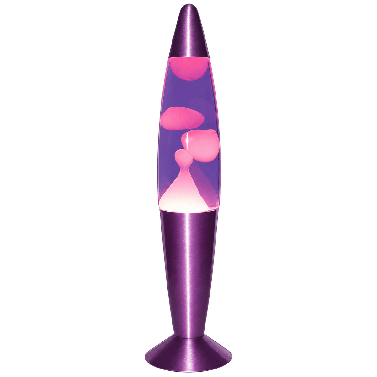 Purple Lava Lamp — transparent background
