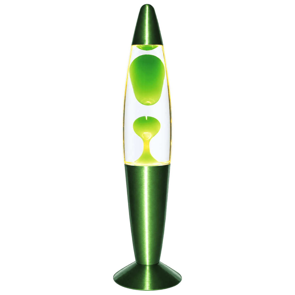 Green Lava Lamp — transparent background