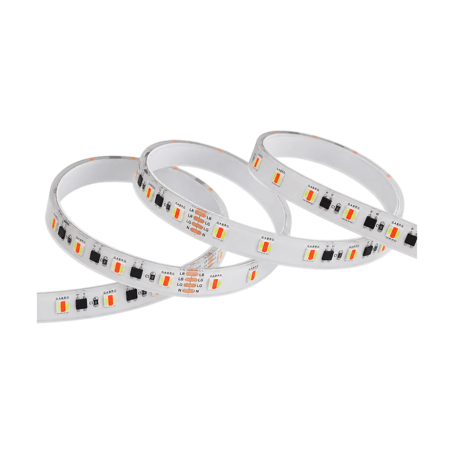 230V DYCE RGB LED SMD Strip Light - IP65 on transparent background