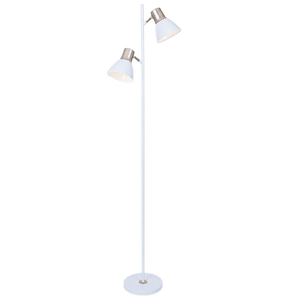 Mother & Son Floor Lamp - White — transparent background