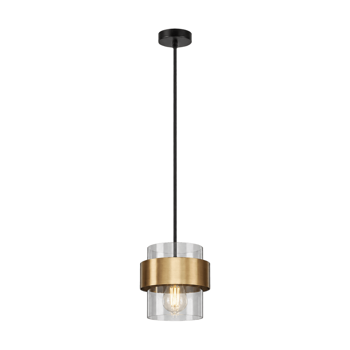 Bon Bon Single Pendant Light on transparent background