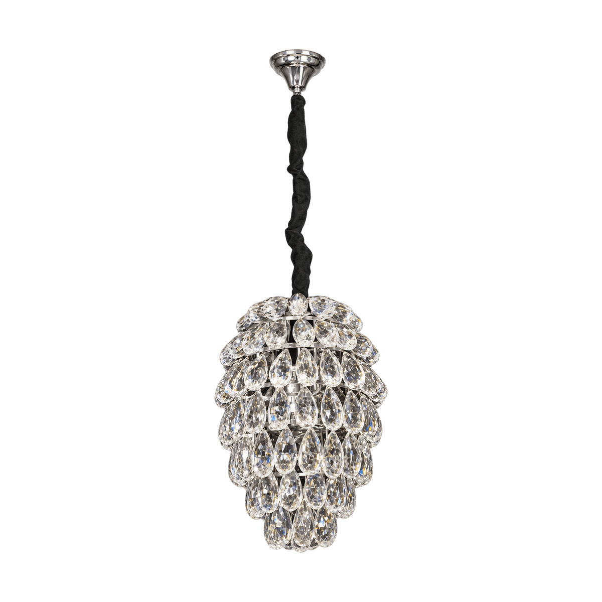 Diana Crystal Chandelier on transparent background