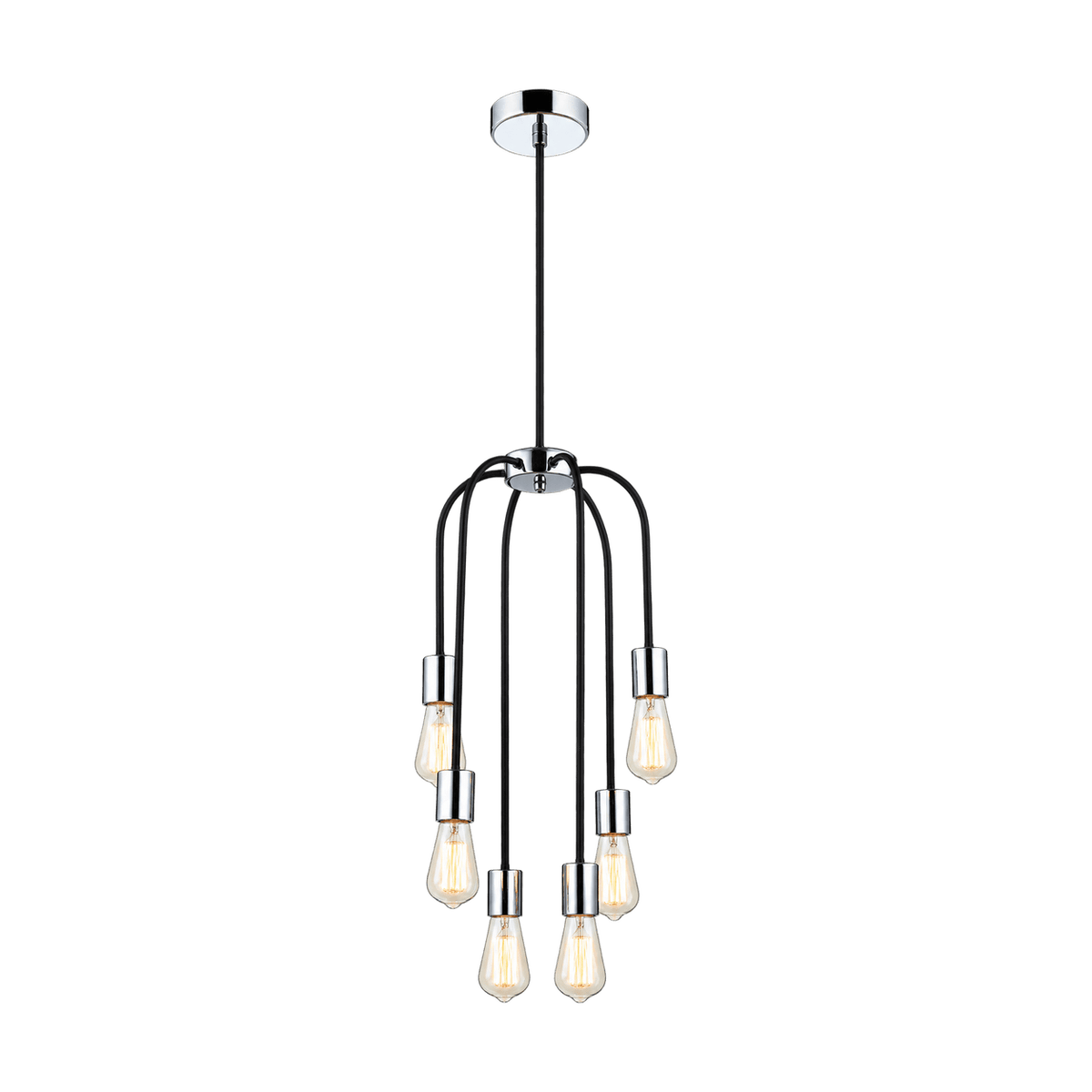 Orchid Pendant Light on a transparent background