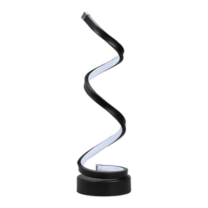 Dizzy LED Spiral Table Lamp — transparent background