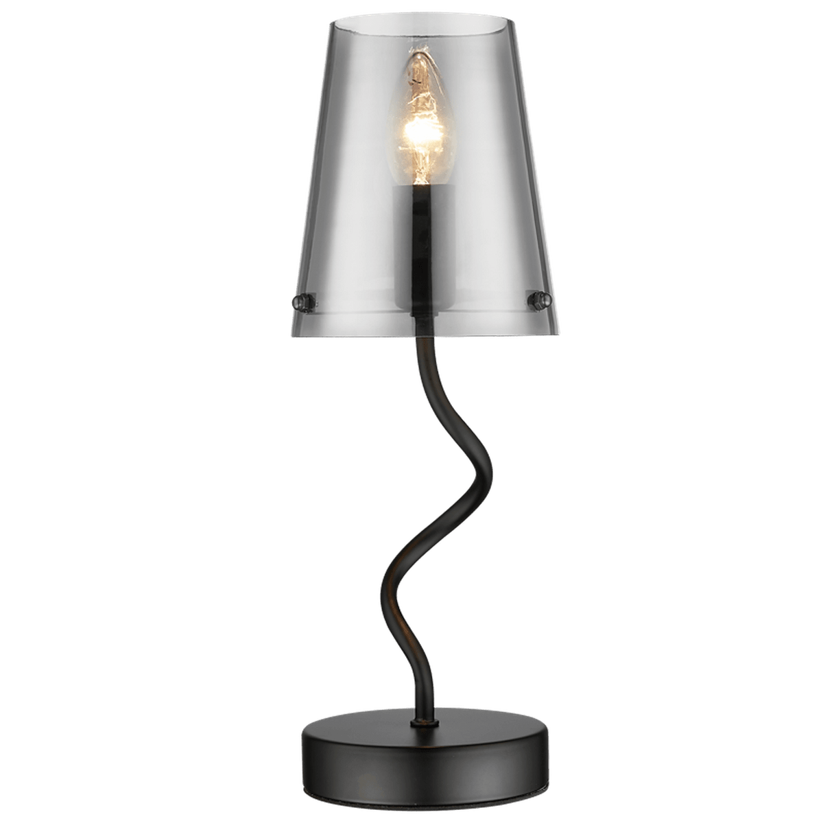 Calypso Smokey Table Lamp — transparent background