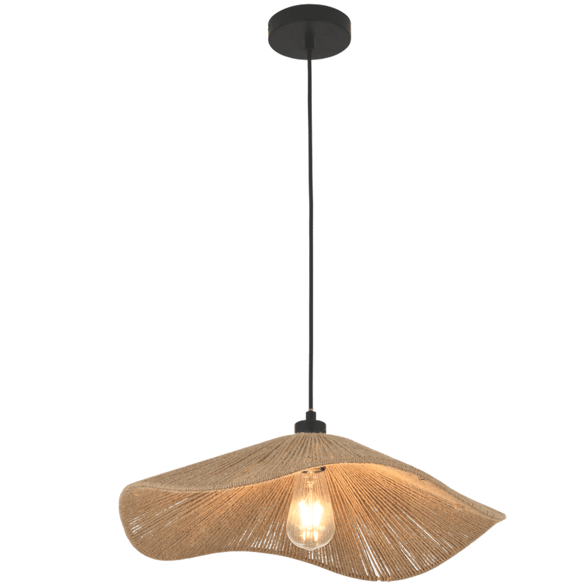 Viko Rope Pendant Light — transparent background
