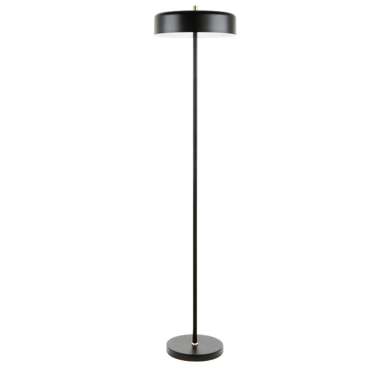 Diaz Black Floor Lamp — transparent background