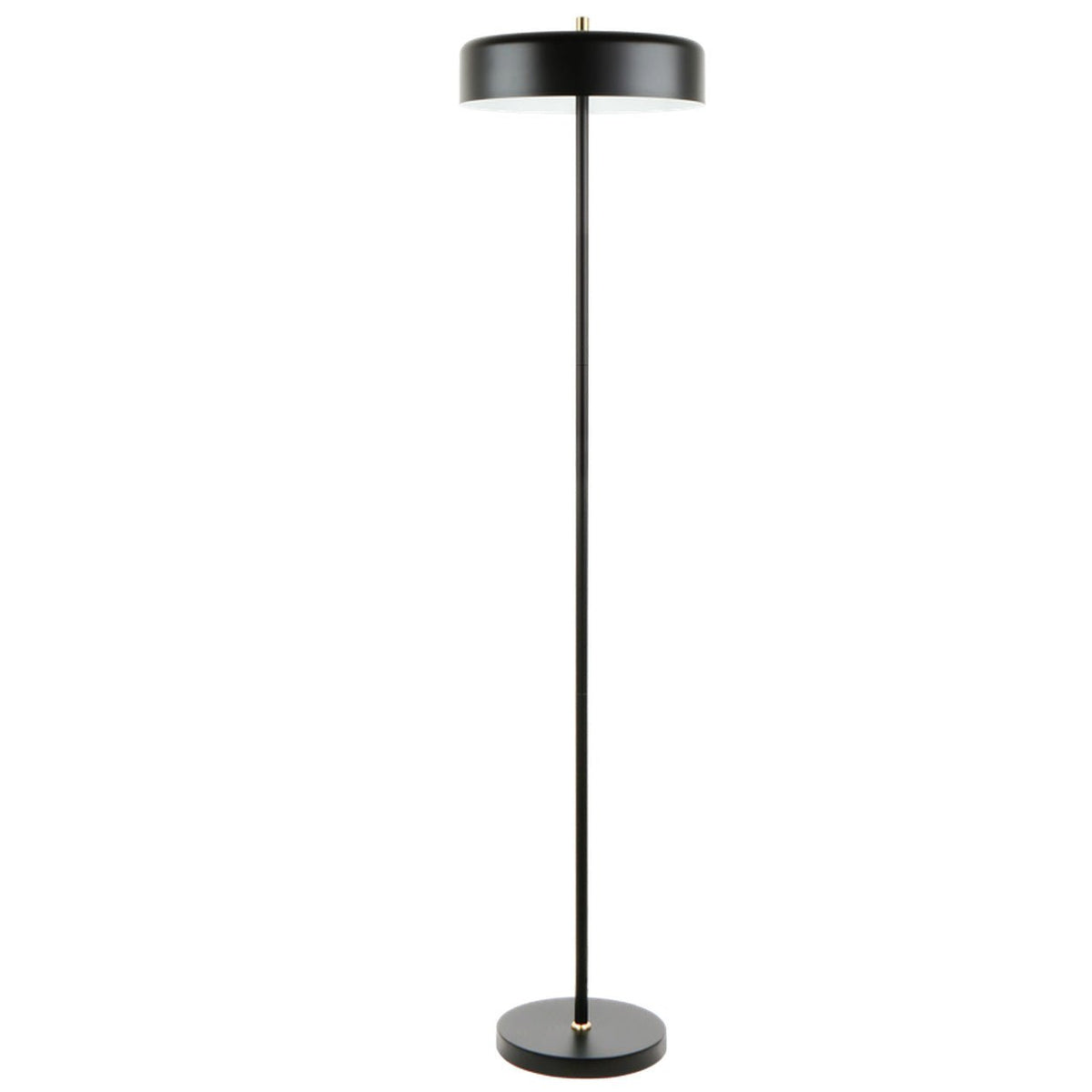 Diaz Black Floor Lamp — white background