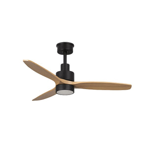 Fan-Atic LED Ceiling Fan - Black & Grey — white background
