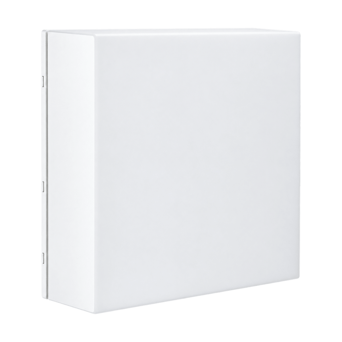 Arctic White Large Square CCT LED Bulkhead on a transparent background