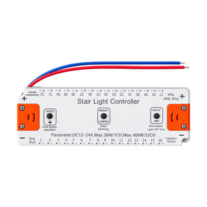 LED Strip Light - Stair Light Controller 12-24Vdc - IP20 White Surface-mounted on a white background