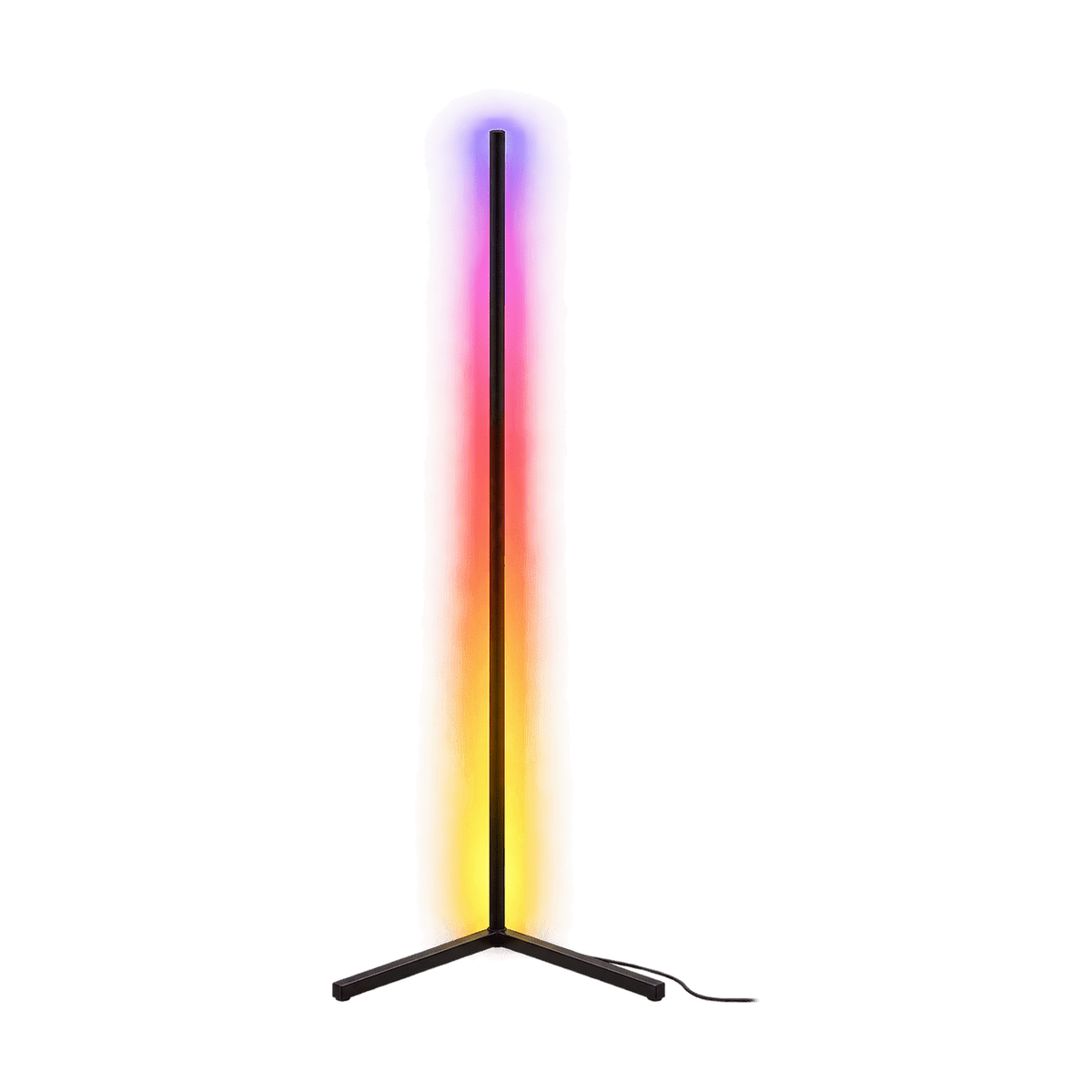 Rangle RGBW LED Floor Lamp on a transparent background