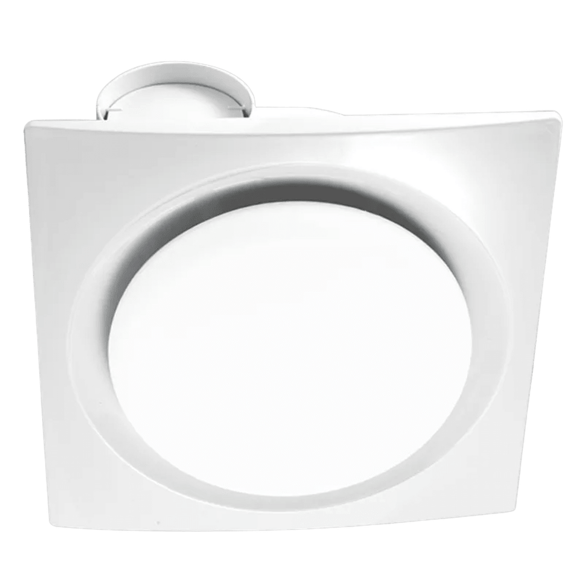 Square Extractor Fan (245mm) with LED Light — transparent background