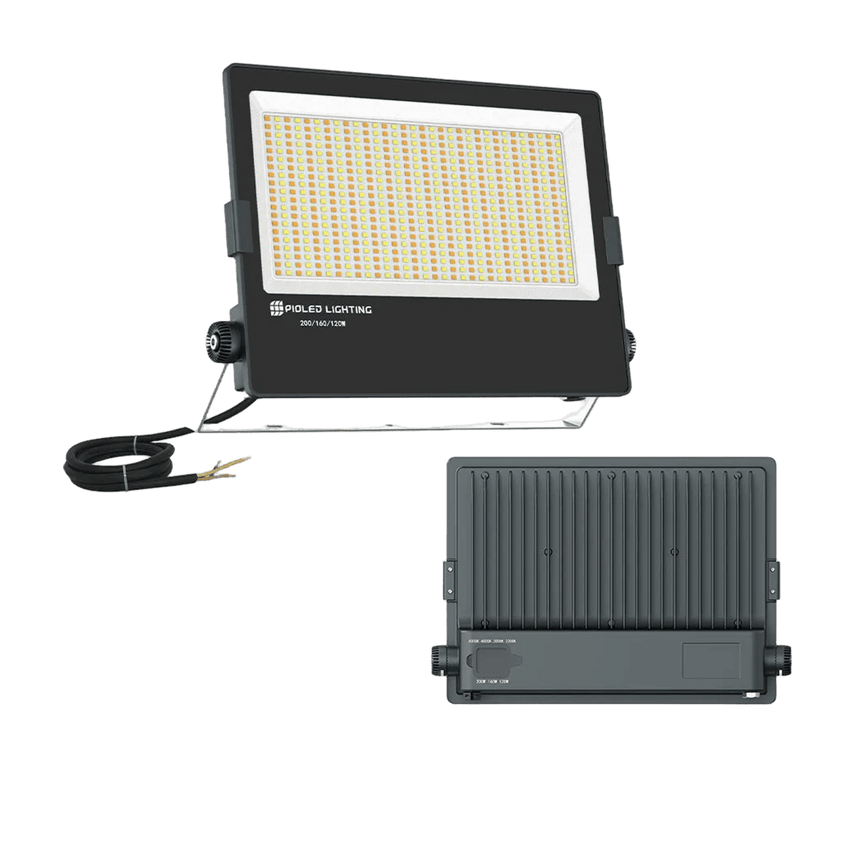 Voltron 4CCT Coastal Floodlight 120W/160W/200W — transparent background
