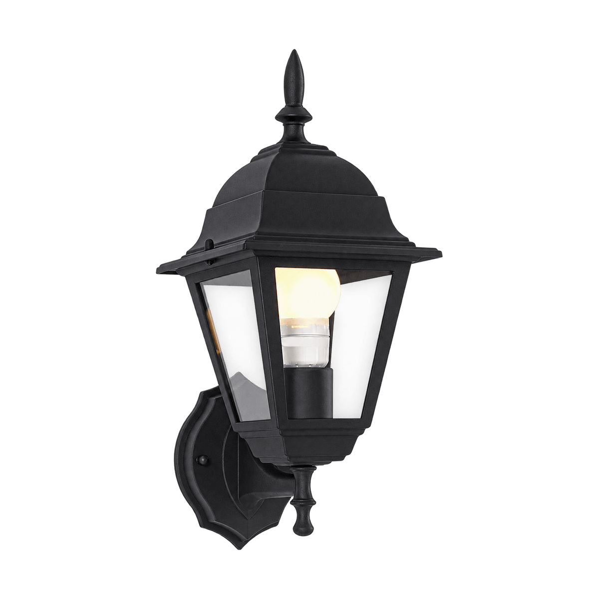 Transparent background catalog image of Camila Black Outdoor Wall Light