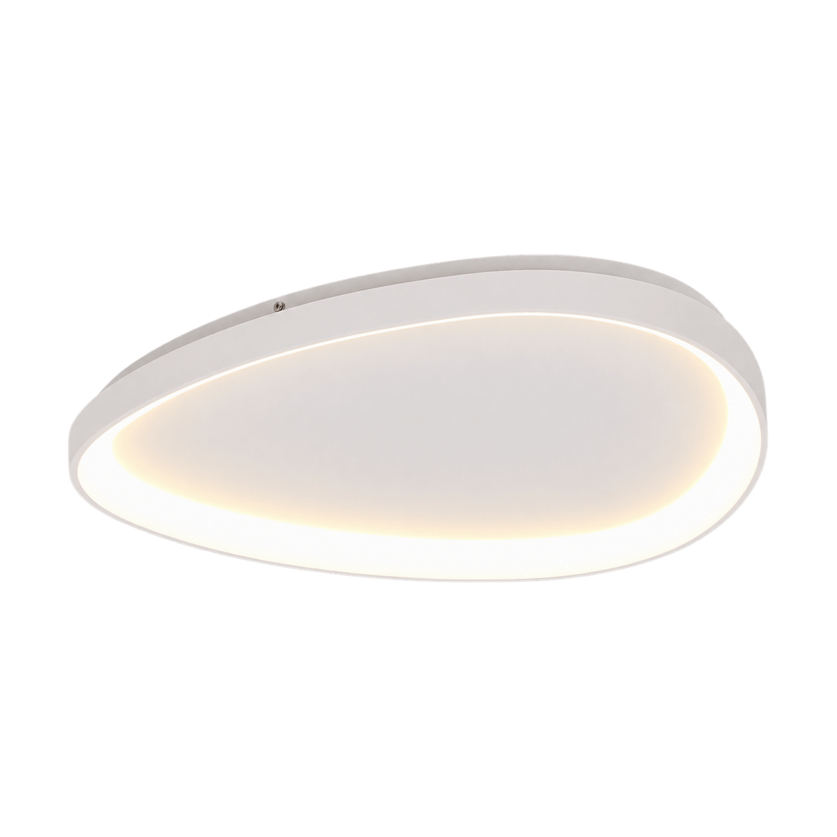 Transparent background catalog image of Aubrey White Surface-Mount Ceiling Light LED 48W - Warm White
