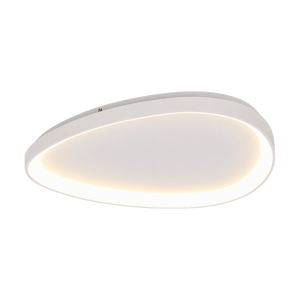 Transparent background catalog image of Aubrey White Surface-Mount Ceiling Light LED 48W - Warm White