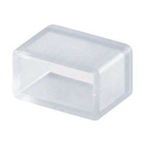 Plastic End Cap 20mm - Essential for HVS120 RGB Setup on a transparent background