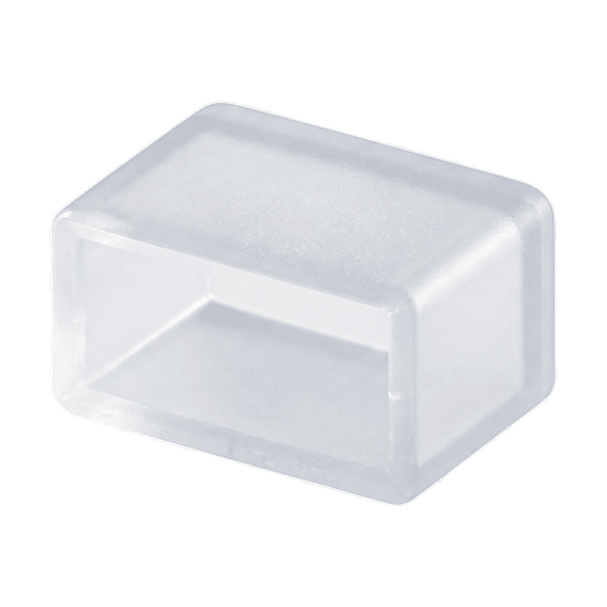 Plastic End Cap 20mm - Essential for HVS120 RGB Setup on a white background