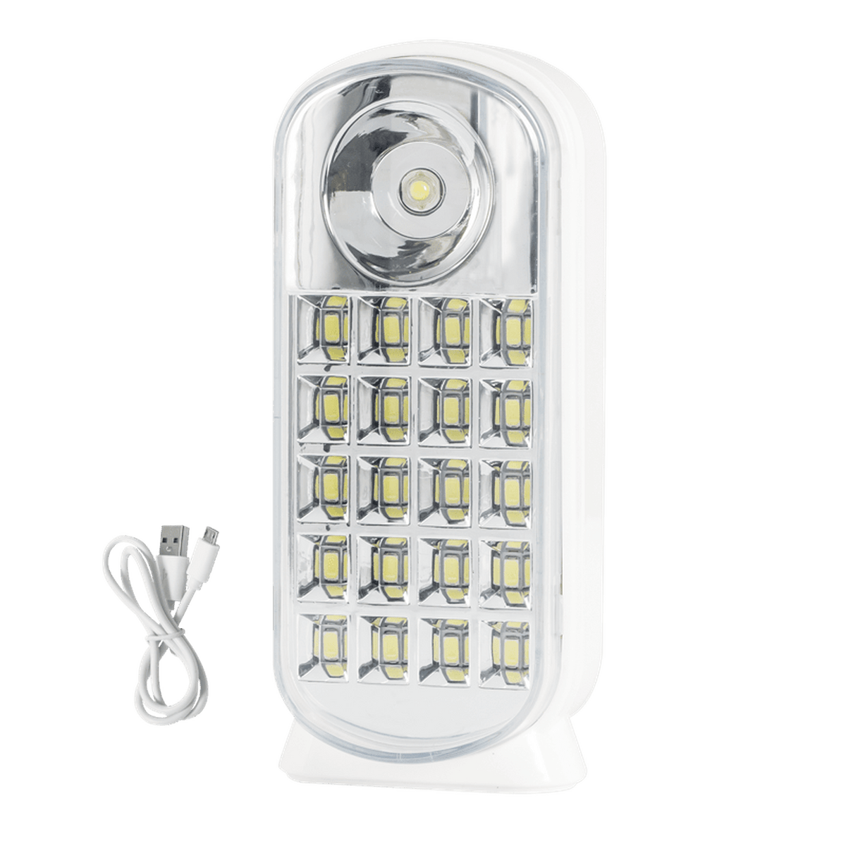 5W LED Rechargeable Lantern - Daylight 6000K — transparent background
