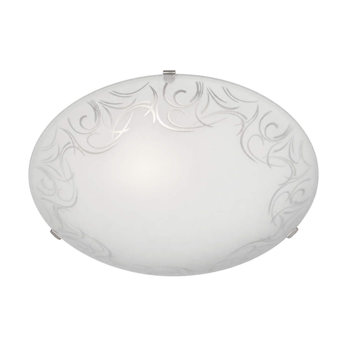 Isla Frosted Glass Ceiling Light on a transparent background