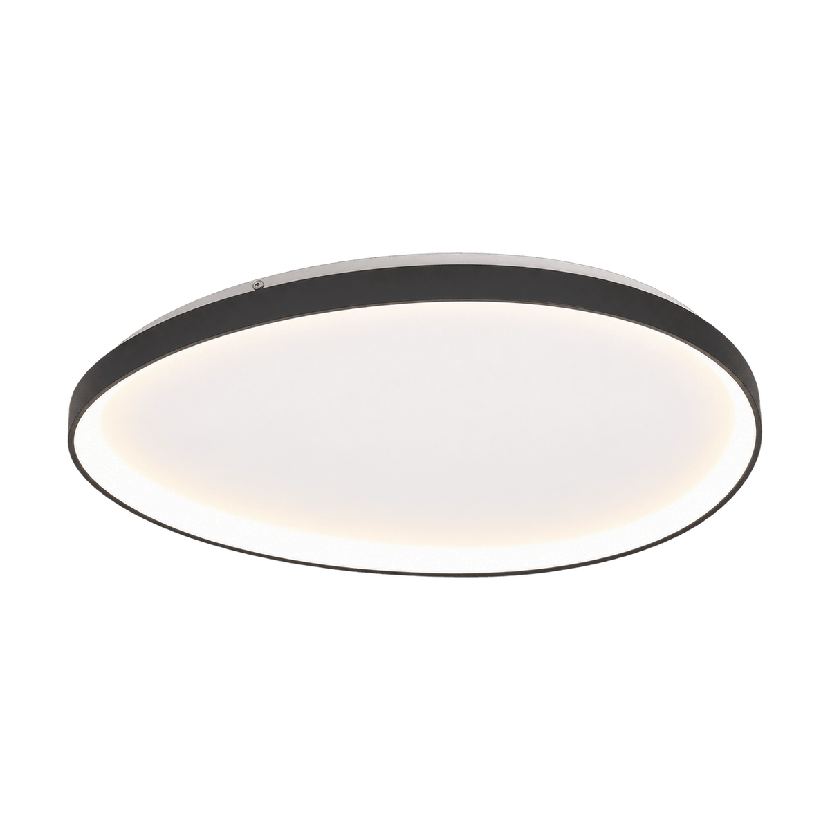 Evangeline Black Ceiling Fitting LED Dimmable 60W on a transparent background