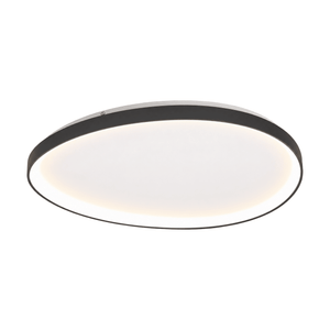 Evangeline Black Ceiling Fitting LED Dimmable 60W on a white background