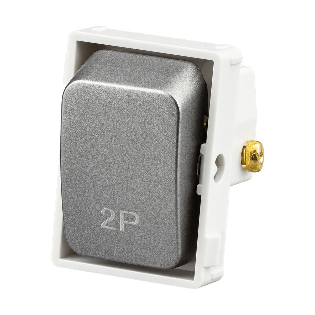 Aria Double Pole Isolator Switch - Reliable Power Isolation on a transparent background