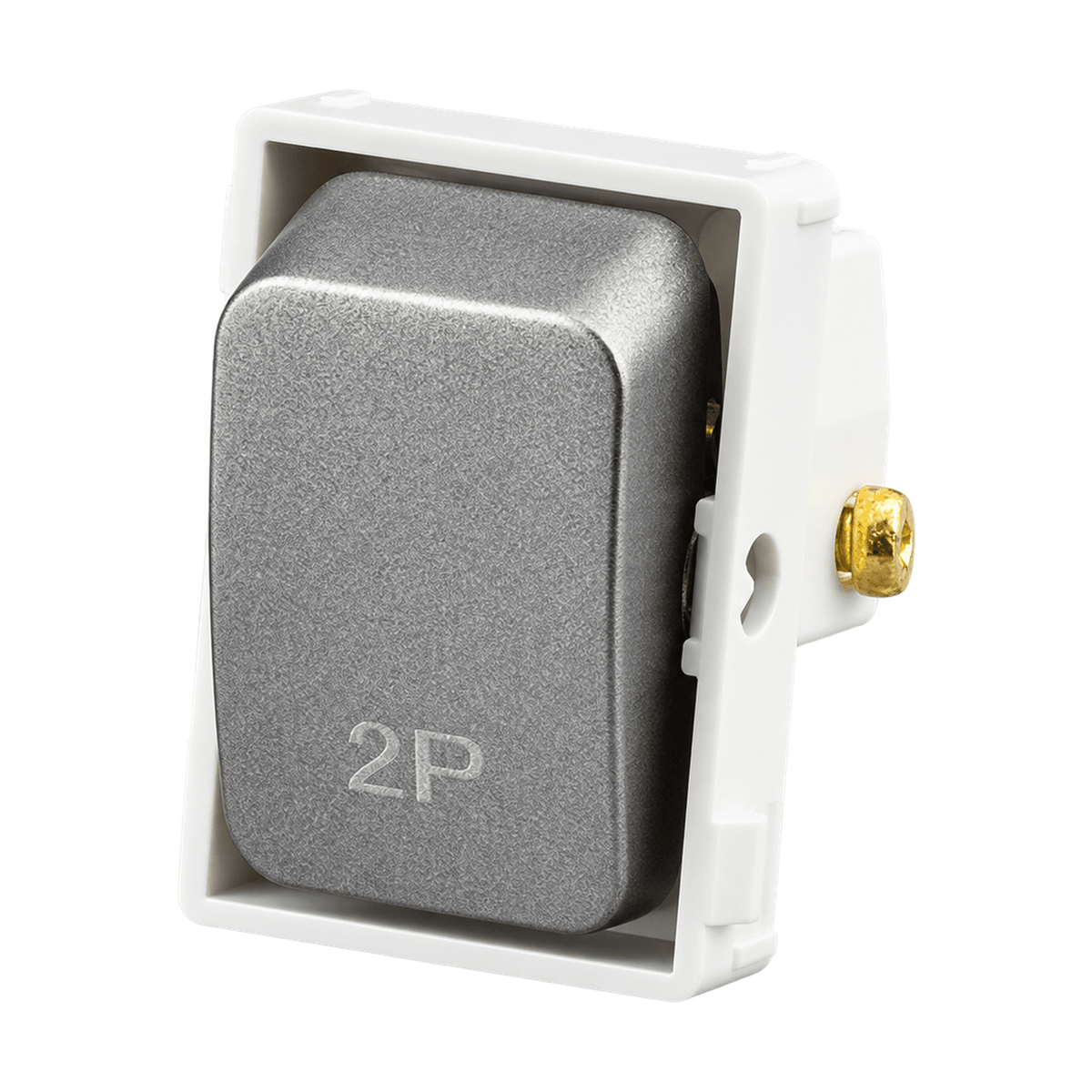 Aria Double Pole Isolator Switch - Reliable Power Isolation on a white background
