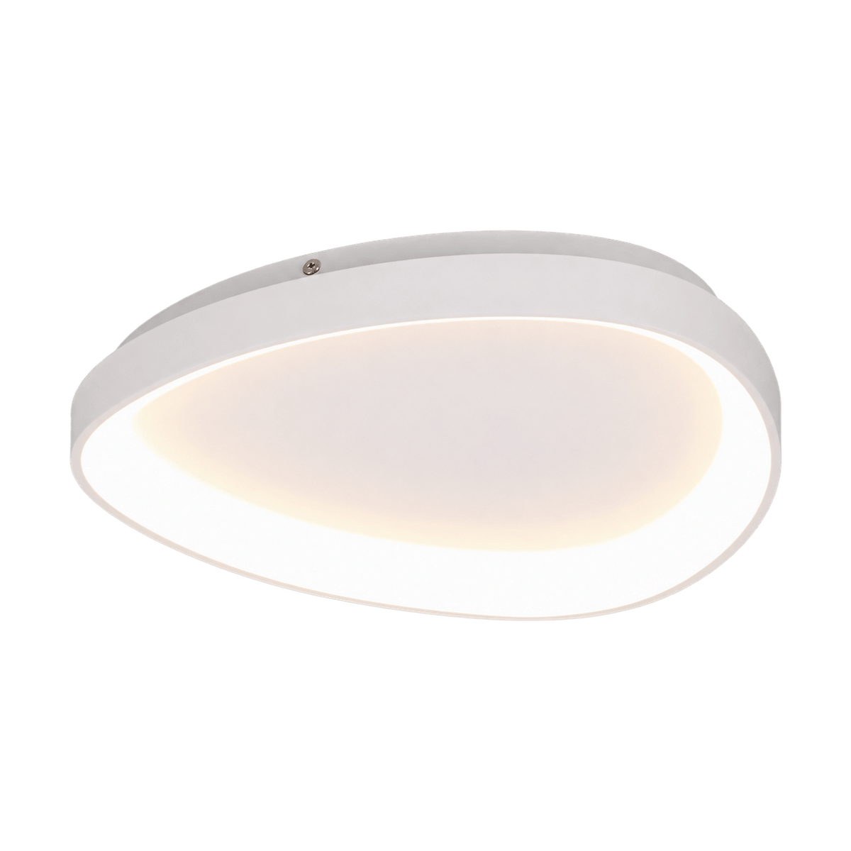 White 36W LED Ovoid Ceiling Light – 42cm, 3000K