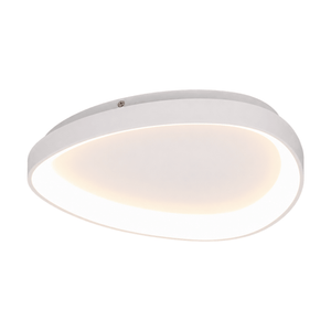 White 36W LED Ovoid Ceiling Light – 42cm, 3000K