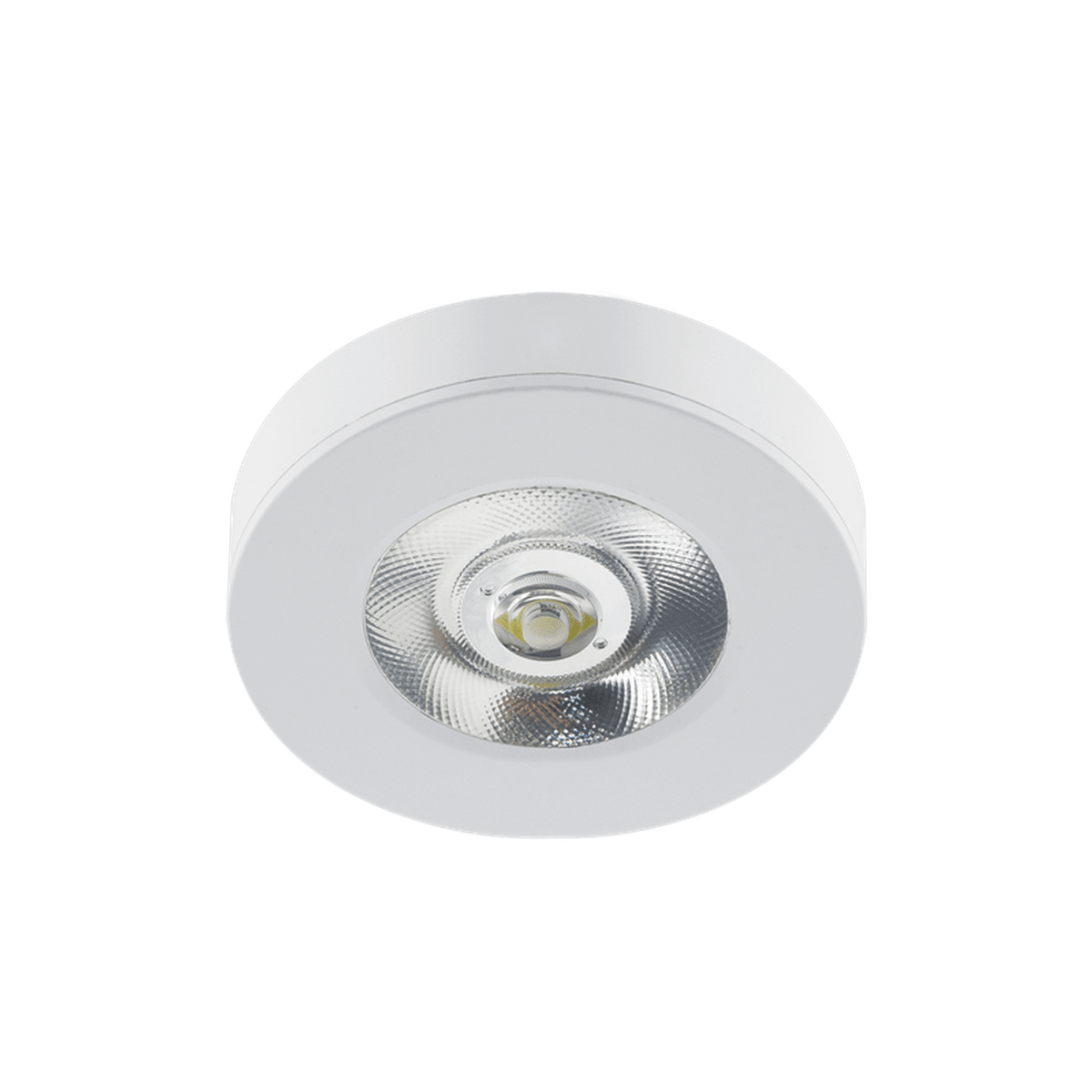 White LED Downlight 5W 4000K 400 Lumens — transparent background