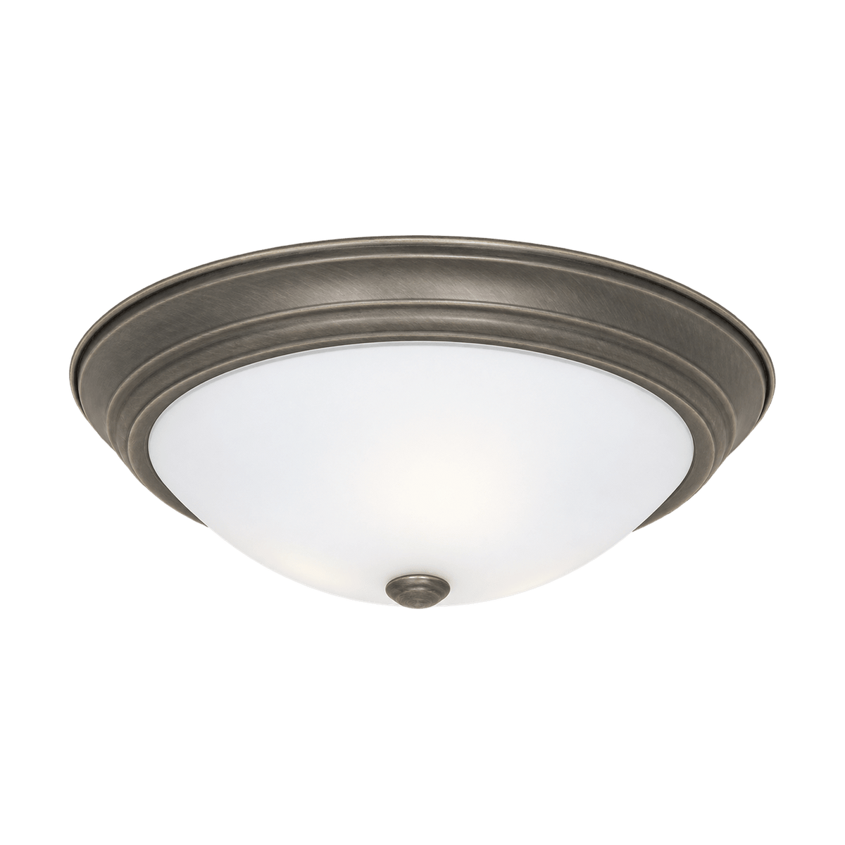 Small Antique Finish Ceiling Light on a transparent background
