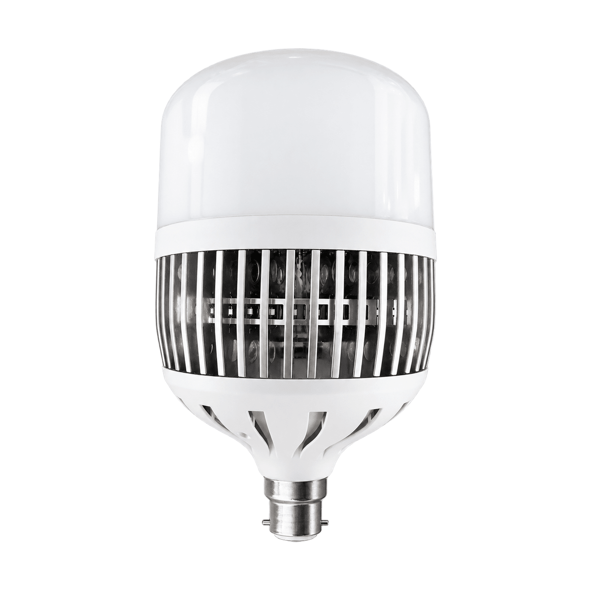 100W White LED Bulb – B22, 6000K Daylight on a white background