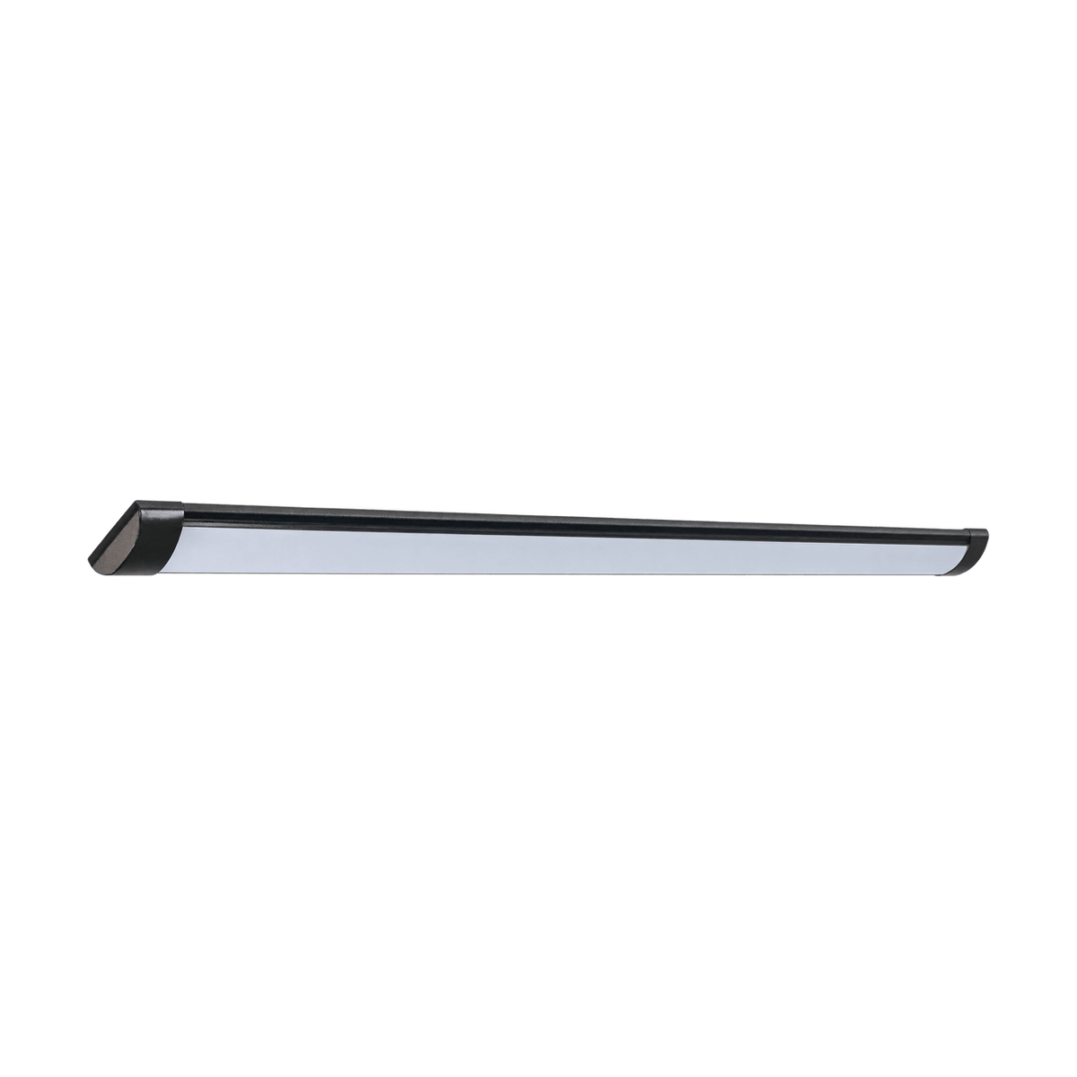 Black Flush Mount Ceiling Light LED 6500K on a transparent background