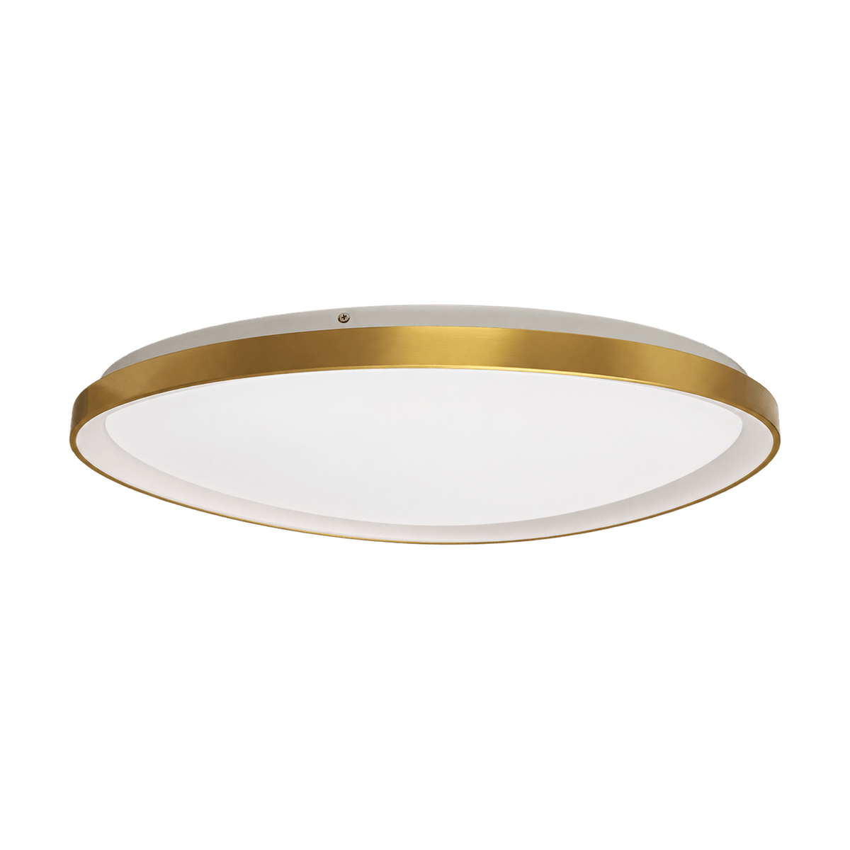 LED Gold Ceiling Fitting Dimmable Warm White on a transparent background